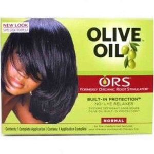 ORS No Lye Relaxer Kit â€“ Protective Decurler for Thick Hair (Normal)