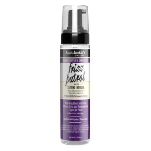 Aunt Jackie's Grapeseed Frizz Patrol Twist & Curl Setting Mousse 244ml
