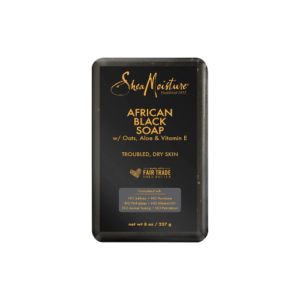 Shea Moisture Black Soap with Oats Shea Butter Aloe Acne Prone Troubled Dry Skin