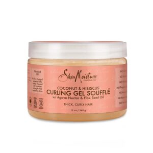 Coconut & Hibiscus Curling Hair Gel Souffle | SheaMoisture