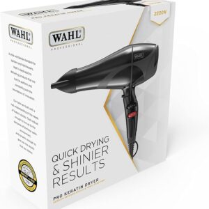 Wahl Pro Keratin Dryer - Black, 2200 Watt