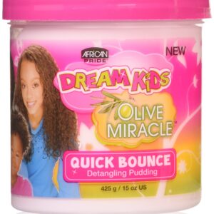 African Pride Dream Kids Olive Miracle Quick Bounce Hair Detangling Pudding 425 g