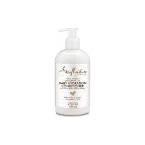 Shea Moisture Daily Hydration AprÃ¨s-shampoing 100% huile de noix de coco vierge sans silicone et sans sulfate pour tous types de cheveux 384 ml