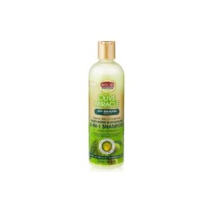 African Pride Olive Miracle 2 in 1 Shampoo and Conditioner 355 ml
