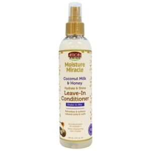 African Pride Moisture Miracle Coconut Milk & Honey Leave-In Conditioner