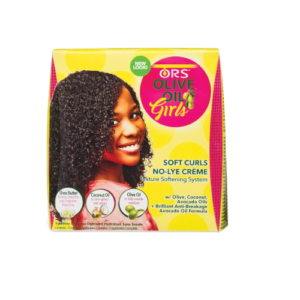 ORS Olive Oil Girls Soft Curls No-lye CrÃ¨me Texture Softening System Kit