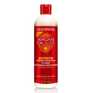Creme of Nature with Argan Pure-licious co-wash cleansing conditioner 12oz