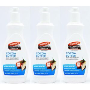 Palmer's Premium Cocoa Butter Formula Body Lotion for Ultimate Moisturiser 400 ml X 3