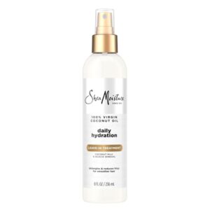 Shea Moisture 100% Virgin Coconut Oil Daily Hydration Leave-In Treatment,8 Oz