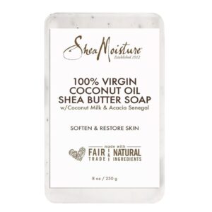 Shea Moisture 100% Virgin Coconut Oil Shea Butter Soap - 8 oz