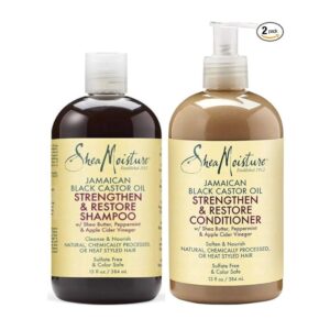 Shea Moisture - Jamaican Black Castor Oil Shampoo & Conditioner Set