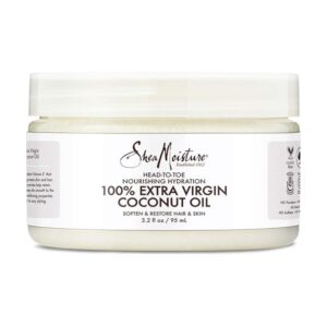 Shea Moisture 100% Extra Virgin 3.2 Oz Oil, Coconut, 90 gm