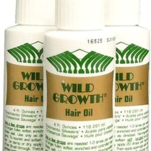 Wild Growth Hair Oil 3Pcs X 4Oz