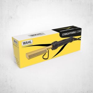 Wahl Hot Comb, Afro-Caribbean Hair Straightening Comb for Afro Hair