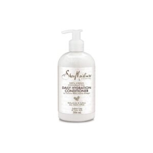 Shea Moisture Daily Hydration AprÃ¨s-shampoing 100% huile de noix de coco vierge sans silicone et sans sulfate pour tous types de cheveux 384 ml