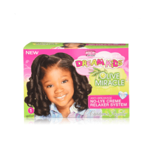African Pride Dream Kids Olive Miracle Relaxer Kit, Regular