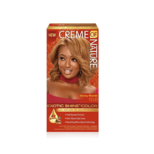 Creme of Nature Exotic Shine Hair Color With Argan Oil from Morocco, 10.0 Honey Blonde