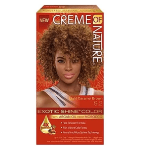 9.2 Light Caramel Brown - Creme of Nature
