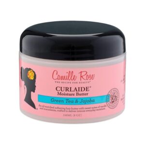 Camille Rose Curlaide Moisture Butter, Green Tea and Jojoba, 240 ml