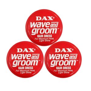 Dax Wave and Groom Hair Dress, 3.5 Ounce (Pack of 3)