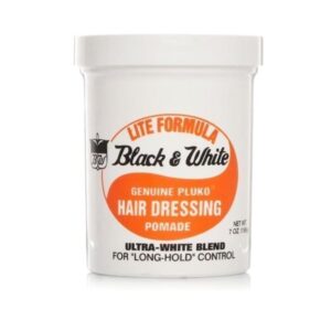 Black and White Lite Pomade 200ml