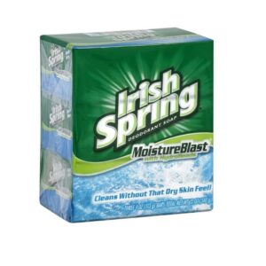 Irish Spring Moisture Blast Deodorant Soap 3 x 120 ml