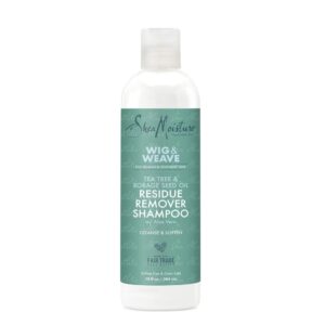 SheaMoisture Residue Remover Shampoo for Synthetic and Natural Hair 13 Oz